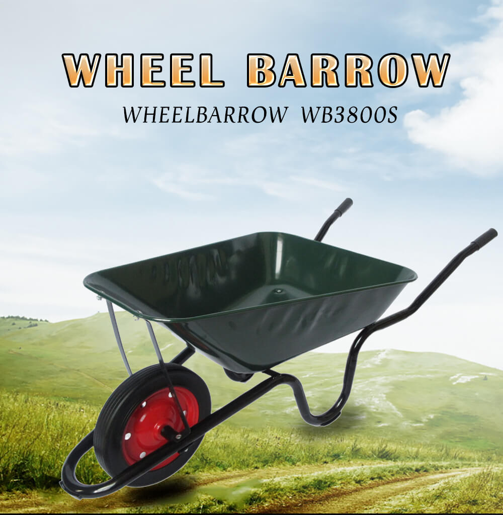 I-WB3800S i-wheelbarrow ihlolwa ikhwalithi yefekthri nokuhlolwa komthwalo