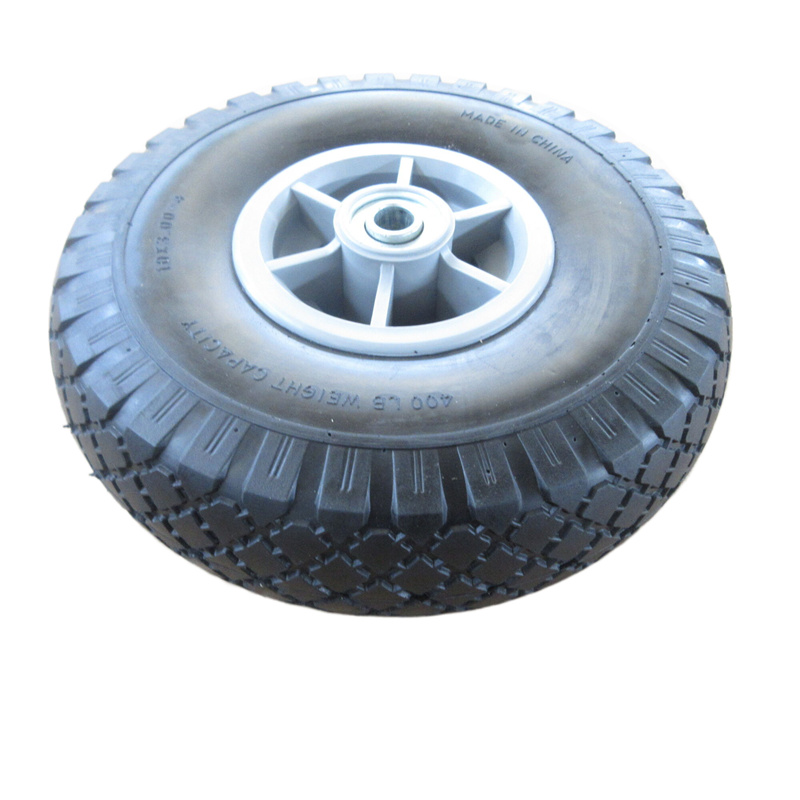 Wholesale black PU Wheel strip/plastic wheel (300-4)