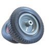 custom Durable wheelbarrow wheels with rubber tires(500-6)