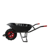 WB6400H Ghanaian metal wheelbarrow with galvanized pallets